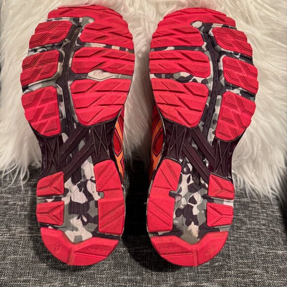 ASICS GT-2000 Running Shoes – Women’s Size 9.5 Pink Coral Red Orange - Picture 6 of 7